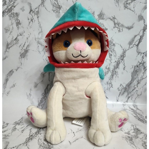 Inquisitor Master Mr. Paws Cat Shark Kitty 10" Plush Stuffed Toy Limited Edition - Picture 1 of 12